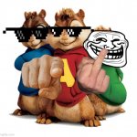 midd | image tagged in alvin the chipmunks | made w/ Imgflip meme maker