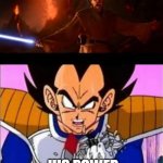 IT'S OVER 9000! | ITS OVER ANIKAN I HAVE THE HIGH GROUND; HIS POWER LEVEL IS OVER 9000 | image tagged in it's over 9000 | made w/ Imgflip meme maker