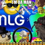 im da man | I’M DA MAN; 😎😎😎😎😎😎😎😎😎😎😎😎😎😎😎😎😎😎😎😎😎😎😎😎😎😎 | image tagged in mlg | made w/ Imgflip meme maker