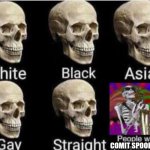 rehehehehe | COMIT SPOOKTOBER | image tagged in spooktober | made w/ Imgflip meme maker