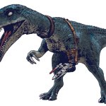 Baryonyx with a prosthetic arm