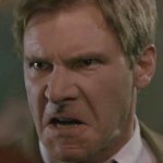 Harrison Ford Angry