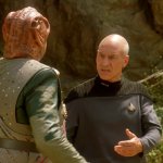 Picard Talking to Darmok