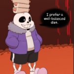 Sans hungry