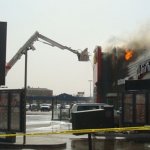 Playground burned