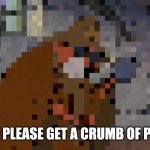 may i please get a crumb of pixel blank | MAY I PLEASE GET A CRUMB OF PIXEL? | image tagged in may i please get a crumb of pixel blank | made w/ Imgflip meme maker