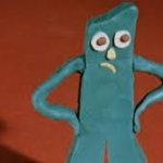 Disappointed Gumby