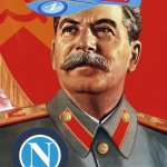 Stalin napoletano dioporco | image tagged in joseph stalin,napoleon | made w/ Imgflip meme maker