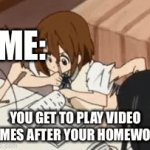 Yes go fast | ME:; YOU GET TO PLAY VIDEO GAMES AFTER YOUR HOMEWORK | image tagged in gifs,fast | made w/ Imgflip video-to-gif maker