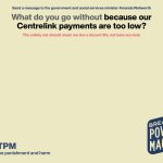 #BTPM: What do you go without because our payments are too low?