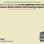 #BTPM: What do you say to politicans who decide welfare policy?