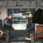 Remember no Furrys | Me and the boys at Furcon; Furrys | image tagged in call of duty | made w/ Imgflip meme maker