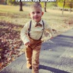 Kid in fly outfit | WHERE DO YOU LEARN TO MAKE ICE CREAM? SUNDAE SCHOOL | image tagged in kid in fly outfit | made w/ Imgflip meme maker