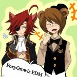 FoxyGrowlz EDM | FoxyGrowlz EDM | image tagged in foxy and freddy,memes | made w/ Imgflip meme maker