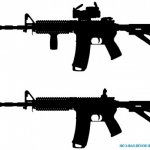 Pair of AR-15 meme