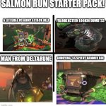 Salmon run starter pack