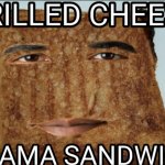 Grilled cheese Obama sandwich