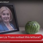 Liz Truss Outlast Lettuce