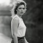 Kim Wilde black & white