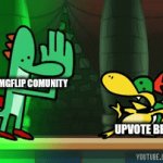 So true | THE IMGFLIP COMUNITY; UPVOTE BEGGERS | image tagged in gifs,imgflip,upvote begging,upvotes,slapping,yoshi and bowser jr | made w/ Imgflip video-to-gif maker