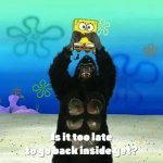 Spongebob ripped in half by a gorilla GIF Template