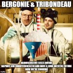 Breaking Bad | BERGONIE & TRIBONDEAU; RADIOSENSTIVE CELLS DIVIDE RAPIDLY, ARE UNDIFFERENTATED AND HAVE A LONG MITOTIC FUTURE
NOW WE'RE COOKING | image tagged in breaking bad | made w/ Imgflip meme maker