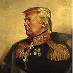 Donald Trump Napoleon Dictator Military uniform