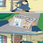 The Lisia Show and Iono Zone | THE LISIA SHOW; IONO ZONE | image tagged in american dad newspaper,memes,pokemon,anime,girls | made w/ Imgflip meme maker