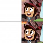 Molly McGee Excited Template