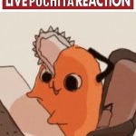 Live Pochita reaction meme