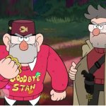 Grunkle stan and Ford template