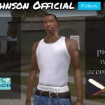 Carl Johnson’s account | Hey I am Carl; You pick the wrong account fool! | image tagged in carl johnson official temp v2 | made w/ Imgflip meme maker