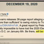 Donald Trump Jan. 6 tweet will be wild