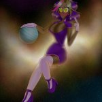 Kashiko harnessing an exoplanet meme