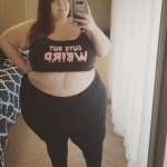 obese girl fat selfie meme