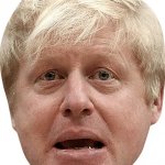 Boris Johnson face