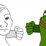 Pepe Wojak double punch