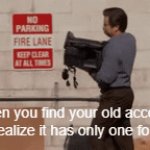bruh | when you find your old account and realize it has only one follower | image tagged in gifs,imgflip | made w/ Imgflip video-to-gif maker