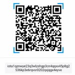 Drew iota QR code