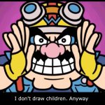 I don't draw children