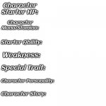 Character Data Dungeon Hunters
