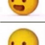 emoji happy to frowning template
