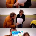 #relatable | image tagged in laugh,paper,memes,top gear | made w/ Imgflip meme maker