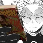 Hawks handing you the chainsaw man manga