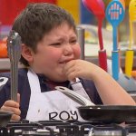 Masterchef crying boy