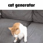 Cat Generator GIF Template