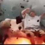 Jackass Exploding Couch GIF Template