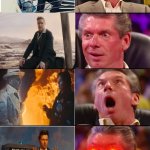 Every Doctor Who fan's reaction to "Power of the Doctor". | image tagged in vince mcmahon,doctor who,david tennant | made w/ Imgflip meme maker