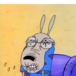 No Reaction | Me trying to make no reaction while eating Sour Pickle Balls | image tagged in rocko sour face,memes,sour pickle balls,sour,rocko's modern life,rocko | made w/ Imgflip meme maker