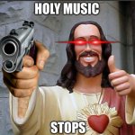 Holy Music Stops template